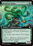 Mossborn Hydra (Extended Art) (FDN-471) [Foundations] Foil