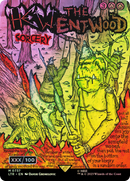 Hew the Entwood (Borderless Poster) (Serial Numbered) (LTR-737) [The Lord of the Rings: Tales of Middle-earth] Foil