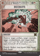 Decimate (OTP-041) (Showcase) (Borderless) [Breaking News] Foil