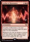 Leyline of Resonance (PPDSK-143) [Promo Pack: Duskmourn: House of Horror Promos] Foil