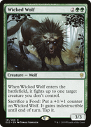 Wicked Wolf (PPELD-181P) [Promo Pack: Throne of Eldraine Promos] Foil