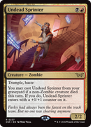 Undead Sprinter (PPDSK-237) [Promo Pack: Duskmourn: House of Horror Promos] Foil