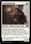 Unassuming Sage (WOE-037) [Wilds of Eldraine] Foil