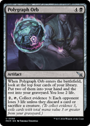 Polygraph Orb (MKM-099) [Murders at Karlov Manor] Foil