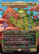 Animar, Soul of Elements (SLD-1891) (Borderless) [Secret Lair Drop] Foil
