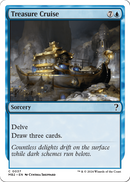 Treasure Cruise (White Border) (MB2-037) [Mystery Booster 2]
