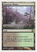 Llanowar Wastes (9ED-322) [9th Edition] Foil