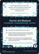 Estrid, the Masked // Estrid, the Masked (SLD-1327) (Borderless) [Secret Lair Drop] Foil