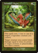 Animist's Might (Retro Frame) (MAT-070) (Showcase) [March of the Machine: The Aftermath]
