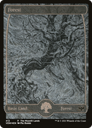 Forest (WPN-412) [Innistrad: Crimson Vow] Etched Foil