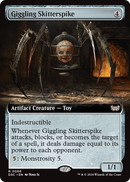Giggling Skitterspike (Extended Art) (DSC-066) [Duskmourn: House of Horror Commander]