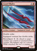 Lizard Blades (NEO-153) [Kamigawa: Neon Dynasty] Foil