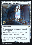 Authority of the Consuls (FDN) (PRE-137) [Foundations Promos] Foil