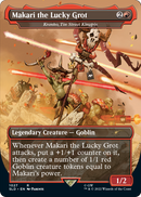 Makari the Lucky Grot - Krenko, Tin Street Kingpin (Borderless) (SLD-1027) (Borderless) [Secret Lair Drop] Foil