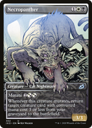 Necropanther (Showcase) (IKO-302) [Ikoria: Lair of Behemoths] Foil