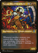 Garna, Bloodfist of Keld (Textured Foil) (DMU-340) (Showcase) [Dominaria United] Foil