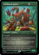 Lifeblood Hydra (Foil Etched) (CMM-565) [Commander Masters] Foil