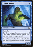 Larder Zombie (MID-058) [Innistrad: Midnight Hunt] Foil