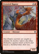 Frenzied Raptor (XLN-146) [Ixalan] Foil