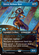 Vnwxt, Verbose Host (Borderless) (DFT-356) [Aetherdrift] Foil