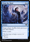 Clear the Mind (RNA-034) [Ravnica Allegiance]