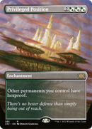 Privileged Position (Borderless) (2X2-385) [Double Masters 2022] Foil
