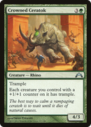 Crowned Ceratok (GTC-117) [Gatecrash]