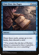 Pore Over the Pages (DDQ-028) [Duel Decks: Blessed vs. Cursed]