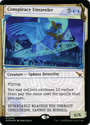 Conspiracy Unraveler (Showcase) (Invisible Ink) (MKM-379) [Murders at Karlov Manor] Foil