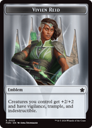 Vivien Reid Emblem (TFDN-025) [Foundations Tokens] Foil
