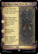 One Ring to Rule Them All (Showcase Scrolls) (LTR-553) [The Lord of the Rings: Tales of Middle-earth] Foil
