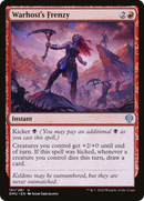 Warhost's Frenzy (DMU-151) [Dominaria United] Foil