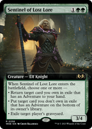 Sentinel of Lost Lore (Extended Art) (WOE-358) [Wilds of Eldraine] Foil