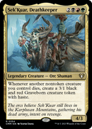 Sek'Kuar, Deathkeeper (CMM-354) [Commander Masters] Foil
