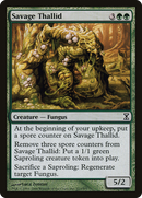Savage Thallid (TSP-213) [Time Spiral] Foil