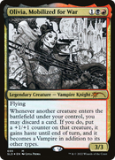 Olivia, Mobilized for War (Sketch Showcase) (SLD-699) [Secret Lair Drop] Foil