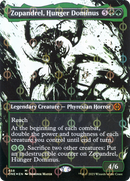 Zopandrel, Hunger Dominus (Showcase) (Step-and-Compleat Foil) (ONE-458) (Borderless) [Phyrexia: All Will Be One] Foil