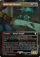 Rohirrim Chargers (Borderless) (Surge Foil) (LTC-540) [Tales of Middle-earth Commander] Foil