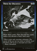 Thirst for Discovery (DBL-352) [Innistrad: Double Feature]