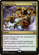 Abrupt Decay (MM3-146) [Modern Masters 2017] Foil