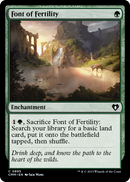 Font of Fertility (CMM-895) [Commander Masters]