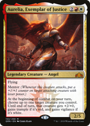 Aurelia, Exemplar of Justice (GRN-153) [Guilds of Ravnica] Foil