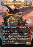 Captain Howler, Sea Scourge (Borderless) (DFT-361) [Aetherdrift]