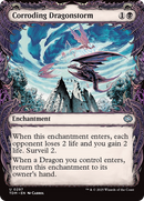 Corroding Dragonstorm (Showcase) (TDM-297) [Tarkir: Dragonstorm] Foil