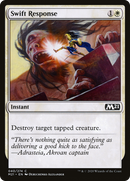 Swift Response (M21-040) [Core Set 2021] Foil