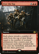 Over the Top (Extended Art) (BRO-340) [The Brothers' War] Foil