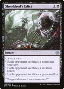 Sheoldred's Edict (ONE-108) [Phyrexia: All Will Be One] Foil