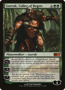 Garruk, Caller of Beasts (M14-172) [Magic 2014] Foil
