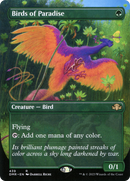 Birds of Paradise (Borderless) (DMR-439) [Dominaria Remastered] Foil