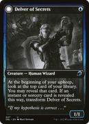 Delver of Secrets (DBL-047) [Innistrad: Double Feature] Foil